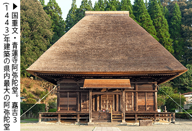 国重文・青蓮寺阿弥陀堂