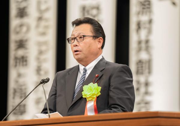 渡部全国町村議会議長会会長