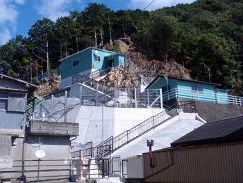 釜土避難所と第２釜土避難所の写真