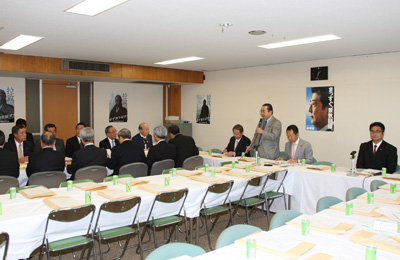自由民主党「予算・税制等に関する政策懇談会」に岩田副会長が出席（10/29）の写真