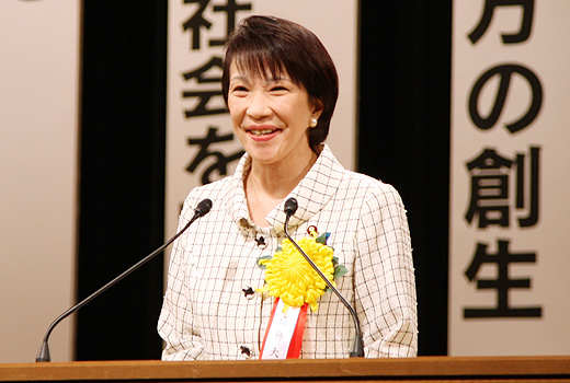 高市早苗　総務大臣の写真