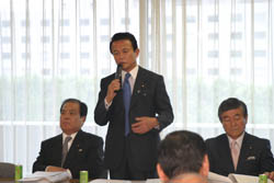 自民党総務部会関係合同会議の写真