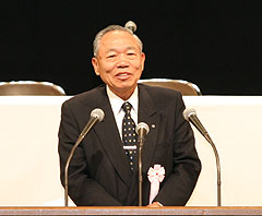 石原收副会長（香川県三木町長）の写真