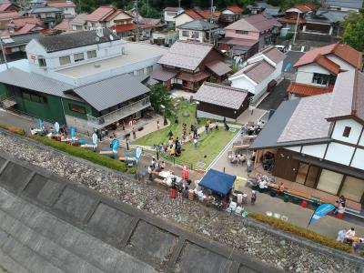 「かわべ」プレオープン 高津川ミズベリングイベント