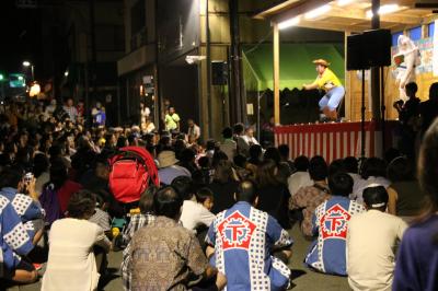 風鎮祭で披露される「高森のにわか」